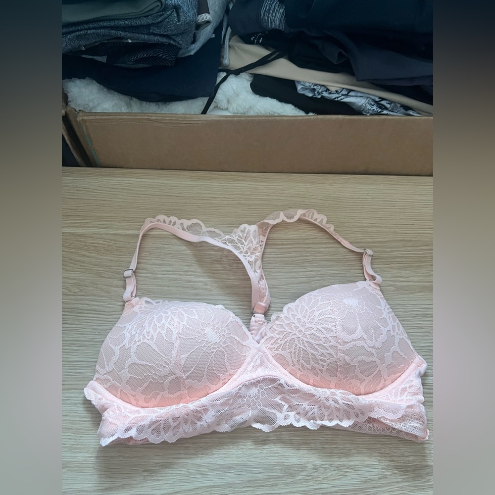 VS | Pink - Lace Push Up Bra